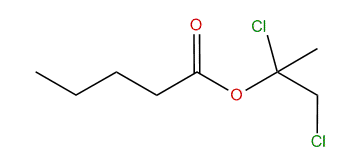 1,3-Dichloroisopropyl pentanoate